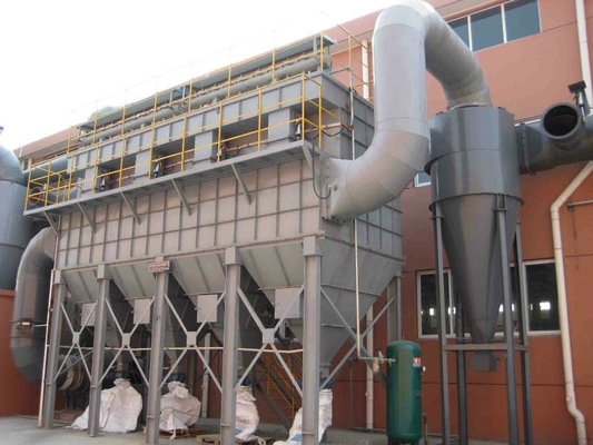Good price Reverse Pulse Jet Bag Filter Dust Collection for Workshop Fume Extracting online
