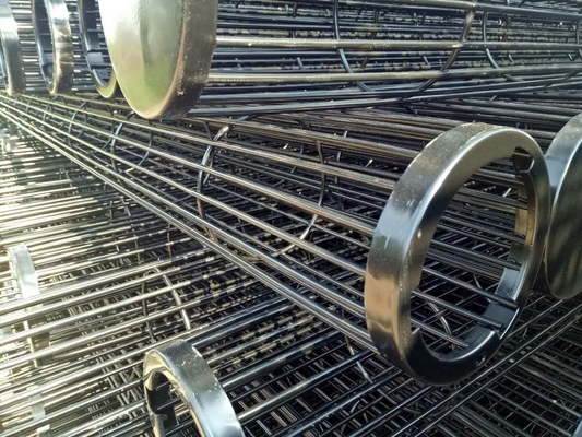 Good price Flat / Oval Nylon Mesh Filter Bag Carbon Steel Dust Collector Cages online