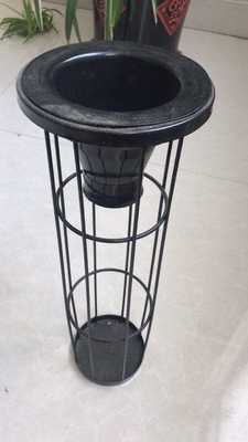 Good price Zinc Galvanization Dust Filter Bag Cage 24 Vertical Wires ISO9001 2008 Certified online