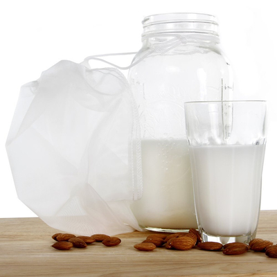 Good price Food Grade Nylon Mesh Filter Bag with Drawstring for nut milk  coffee 1micron  5micron  micron 25 micron 50 micron online