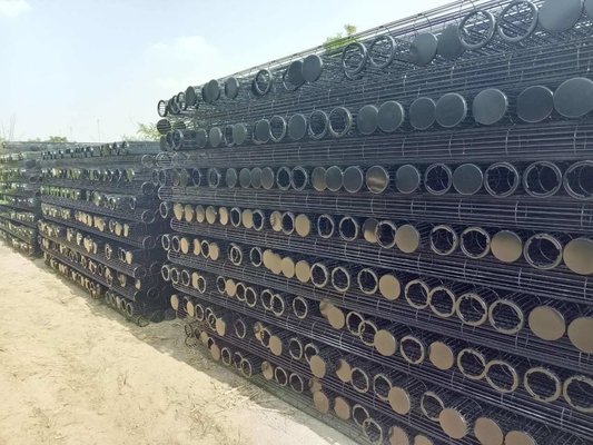 Good price Oval Dust Collector Cages Vertical Lifting Cartridge Installation online