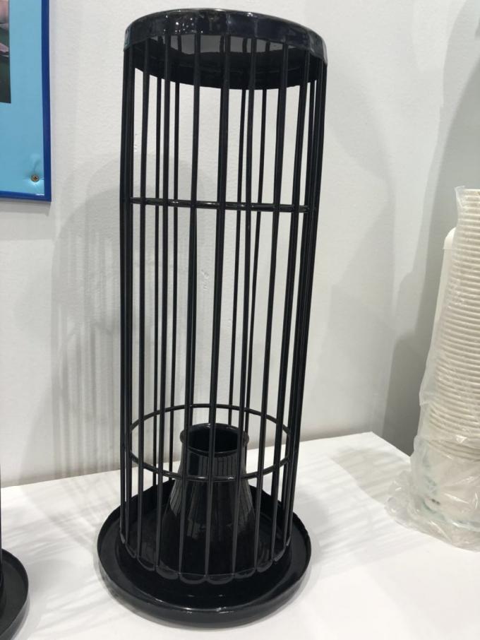 24 Wires 20 Wires Filter Bag Cage High Temperature Silicon Coating 0