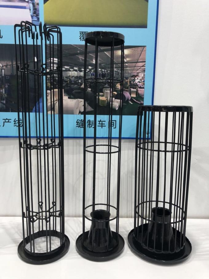 24 Wires 20 Wires Filter Bag Cage High Temperature Silicon Coating 1
